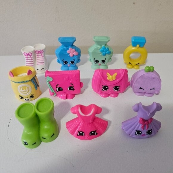 Shopkins McDonalds Happy Meal Prize 2015 Figures  1.75  Set Of 10 - Picture 1 of 7